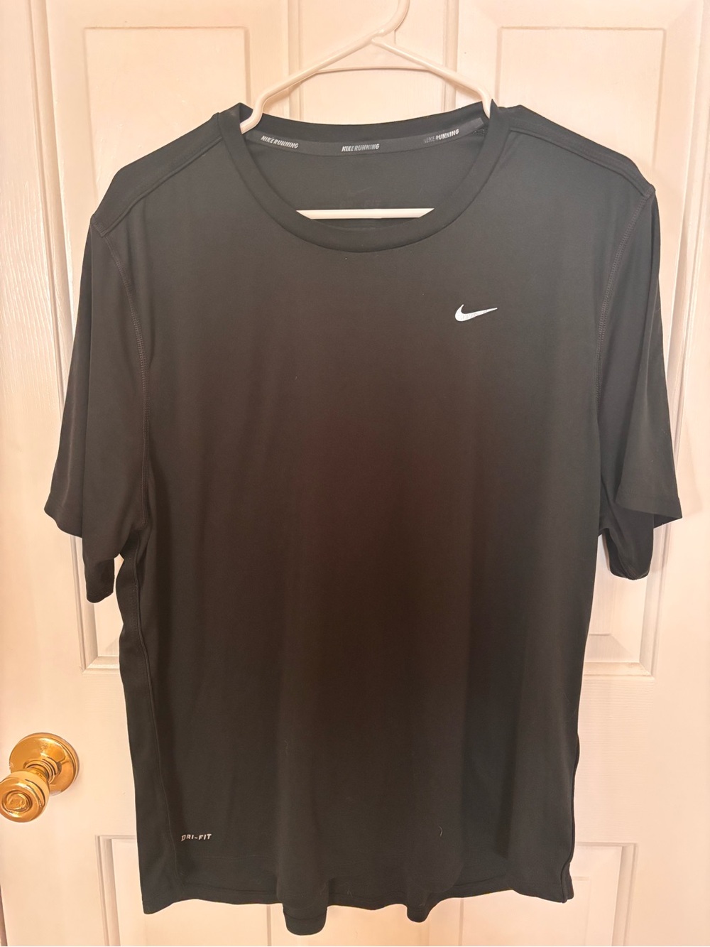 Nike Black Short Sleeve Dri-FIT Athletic Tee